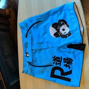 Blue Inverted Gear Rdojo No Gi MMA Short size 28